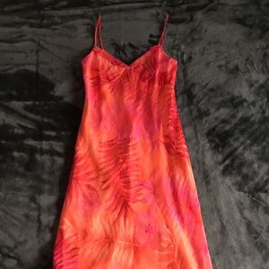Cute pink and orange dress